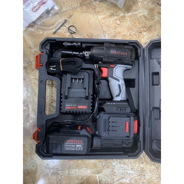 Máy khoan pin 21V Amaxtools AM214A