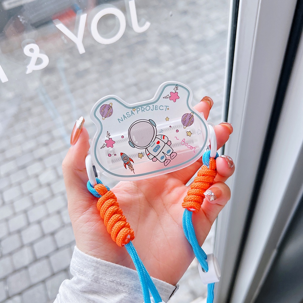 Dây Kẹp Điện Thoại Hình Stitch StellaLou Phi Hành Gia Hoạt Hình Nhiều Màu Chống Thất Lạc Có Dây Đeo Chéo