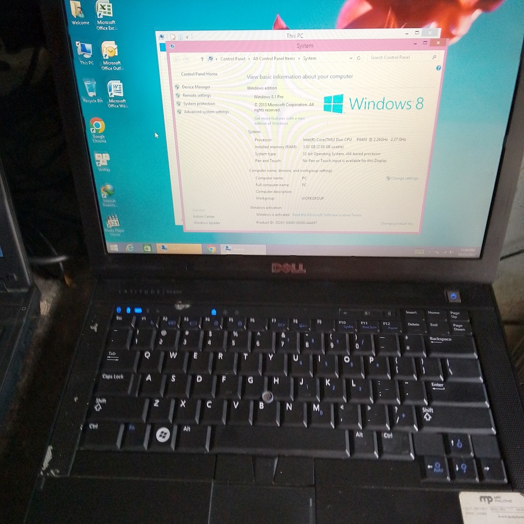 LAPTOP dell 4G CHÍNH HÃNG ĐÃ SỬ DỤNG CHỨC NĂNG OK
