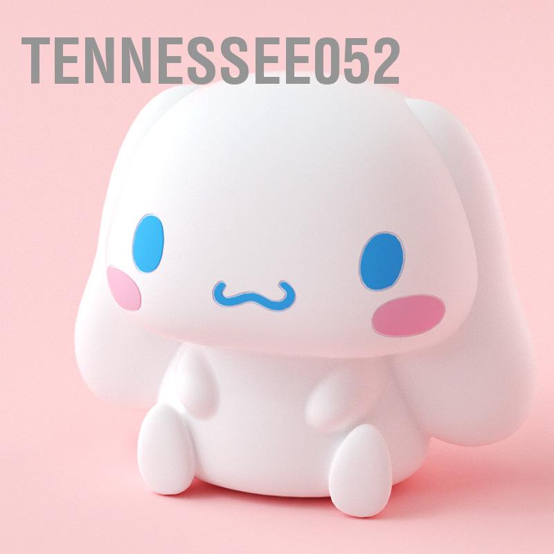 [Hàng HOT] Đèn Ngủ LED Cảm Ứng Bằng Silicon Mềm Hình Cinnamoroll Mini Dễ Thương Bảo Vệ Mắt 【Tennessee052】
