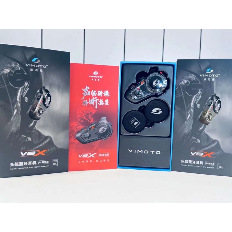 Tai nghe gắn nón bảo hiểm Vimoto V9X