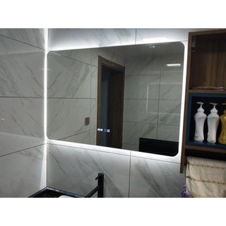Gương cảm ứng treo tường, gương phòng tắm cao cấp, tính năng cảm ứng led 3 màu Hk3012
