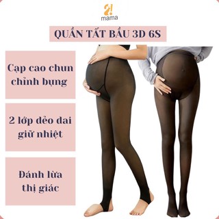 [Hàng loại 1] Quần Tất bầu 3D 6S đánh lừa thị giác 2mama, cao cấp chất siêu đẹp,dầy dặn mềm mịn