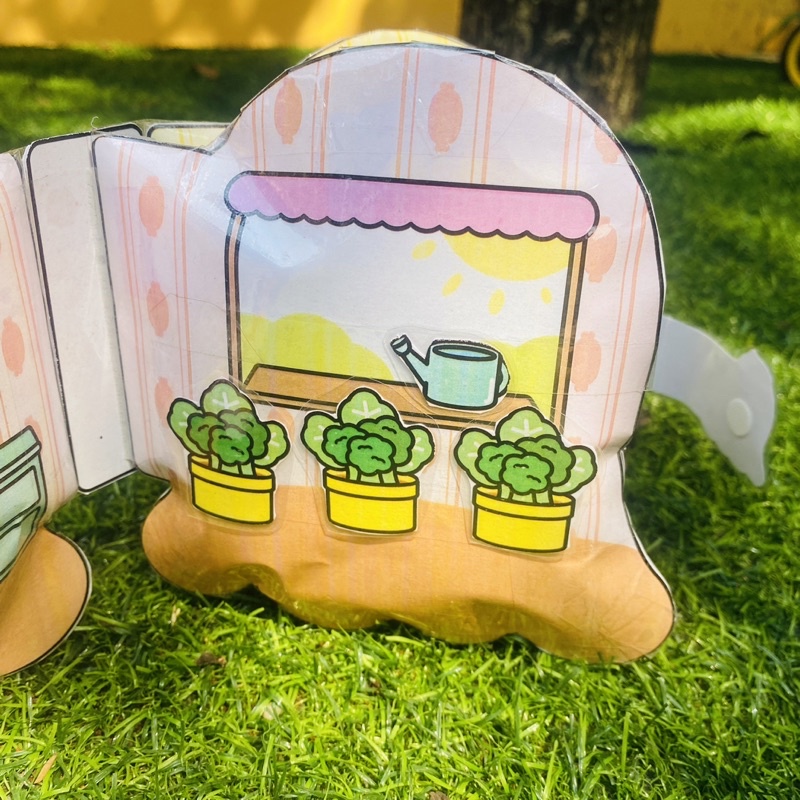 Squishy giấy ngôi nhà của bạch tuộc cực đẹp hot nhất năm nay