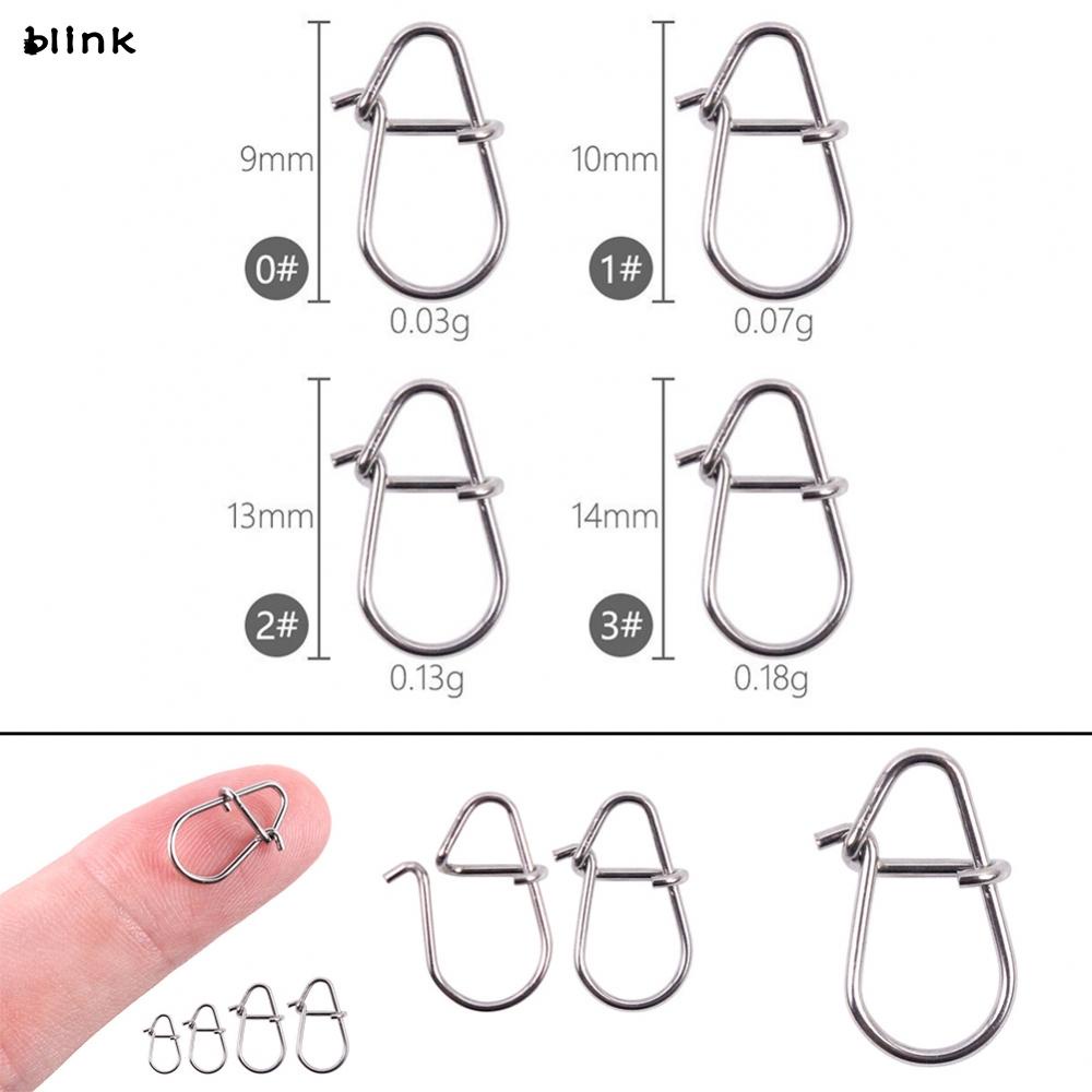 Set 100 Ghim Inox Hình Quả Bầu Chuyên Dụng Cho Câu Cá