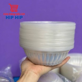 50 bát nhựa/chén nhựa to dùng một lần