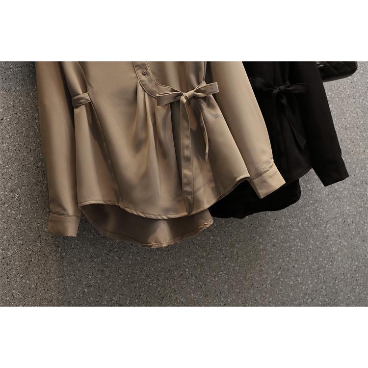 Áo Sơ Mi Mỏng Plus Size Cho Nữ