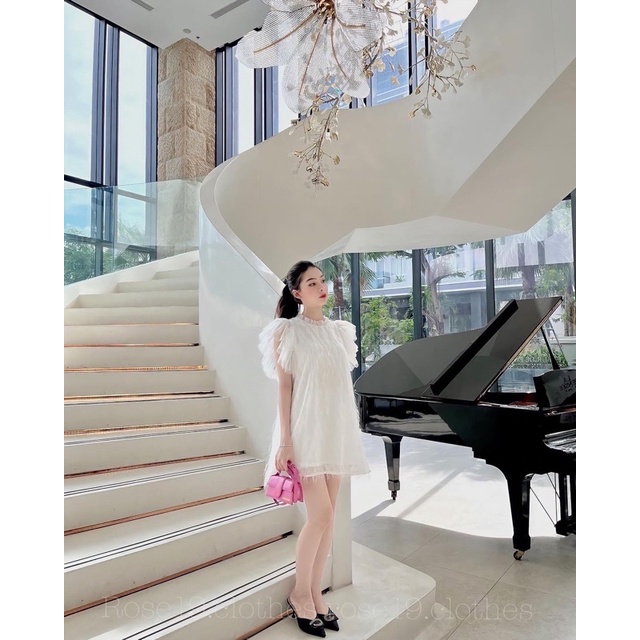 Luna Dress thiết kế dáng suông tay xoè bồng siêu xinh
