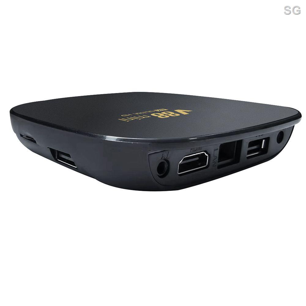Đầu Tv Box V88 Mini Thông Minh 8k H.265TV 8gb + 128gb Allwinner H3 ChấT LượNg Cao