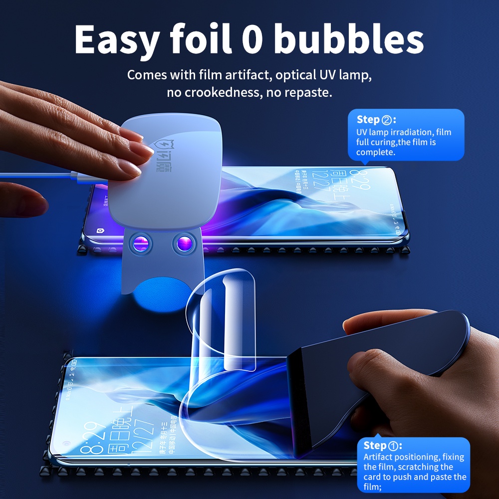 SmartDevil Kính Cường Lực Chống Tia UV Màn Hình Xanh Cho Xiaomi 10 / 11 / 12