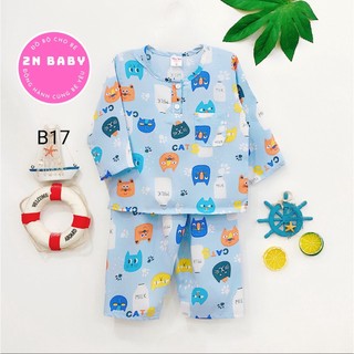 Đồ tole tay dài quần dài bé trai từ 10 đến 23kg