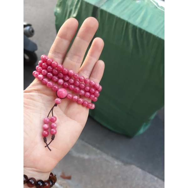 Vòng TA Hồng 108 hạt mang lại May mắn, Bình an 🍀🍀🍀