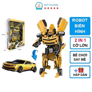 Đồ chơi robot biến hình 2 trong 1 cho bé