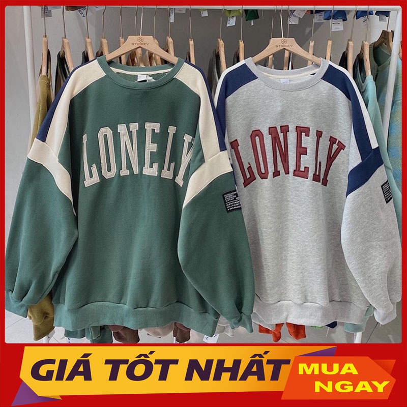 Áo Hoodie Thêu Chữ Vintage Chất Nỉ Dày Hàng Quảng Châu M5100