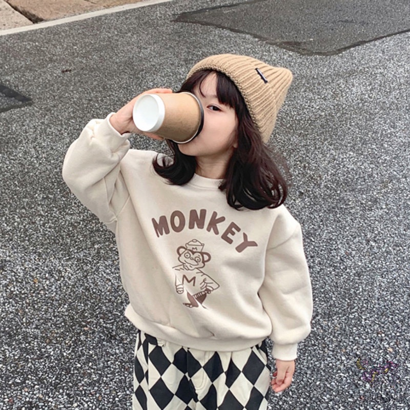 Áo Thun DàI Tay In HoạT HìNh Dễ Thương Cho Bé GáI