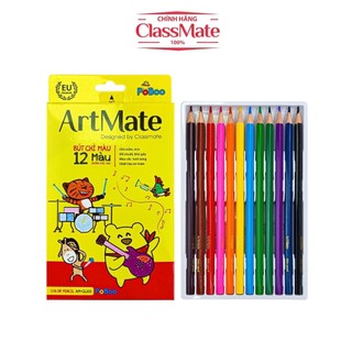 Bút Chì 12 Màu ARTMATE  Chất Liệu Cao Cấp, An Toàn Cho Trẻ, Thân Thiện Với Môi Trường AM-CL101