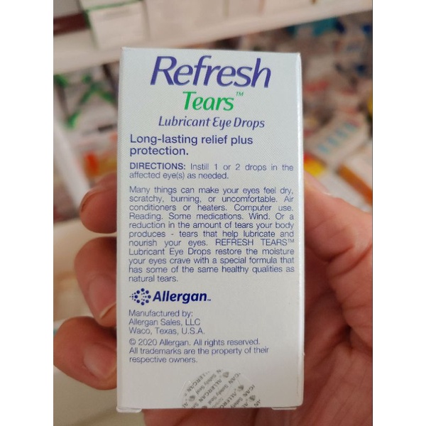 Nước nhỏ mắt Refresh TearsLubricant Eye Drops 15ml