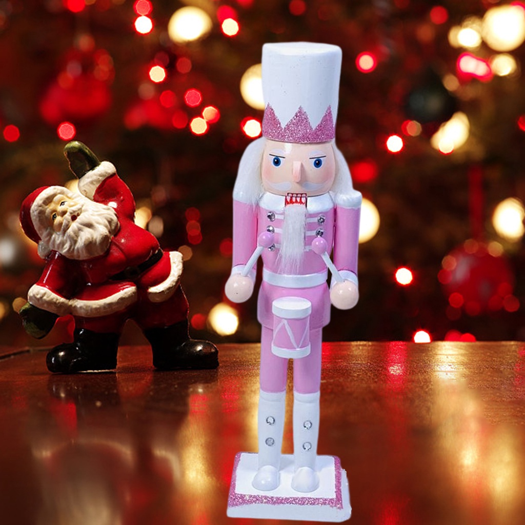 [Prettyia1] Tượng Vua Nutcrackers / Nutcrackers Trang Trí