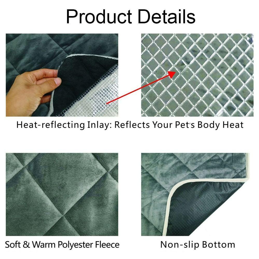 Thảm Giữ Nhiệt Tự Sưởi Ấm Cho Thú Cưng