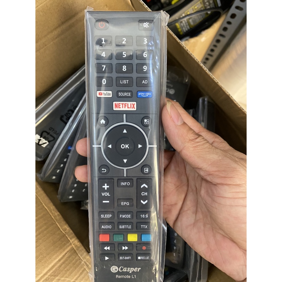 Điều khiển tivi casper - Remote tivi casper loại không có giọng nói