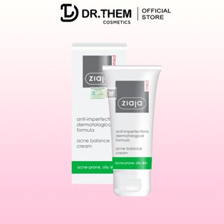 Ziaja Med Kem Dưỡng Ngừa Mụn Trứng Cá - Giảm Mụn Ngừa Khuẩn Ziaja Med Anti-Imperfections  Acne Cream 50ml