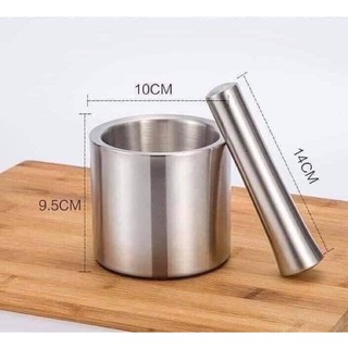 Bộ chày cối inox