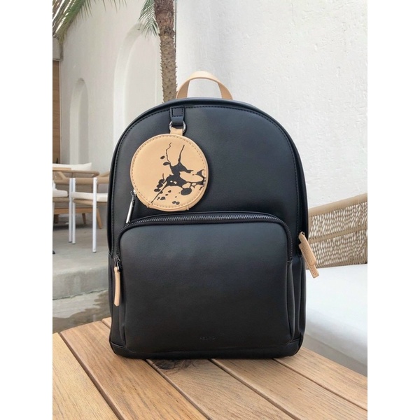 Balo nam Pedr0 Casual Backpack kèm ví tròn da thật