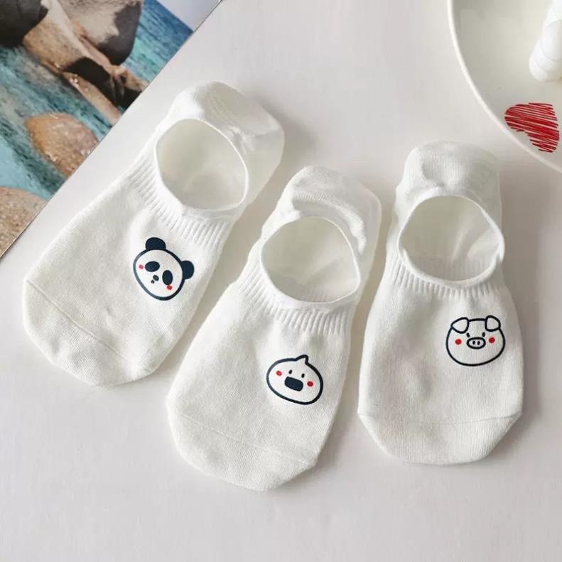 Tất hài nữ silicon chống tuột Myna , vớ nữ hình ngộ nghĩnh co giãn bốn chiều thoáng khí