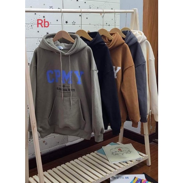 Hodie CPMY,ANMINH,Chất nỉ cotton tay bồngForm thụng nam nữ mặc ok