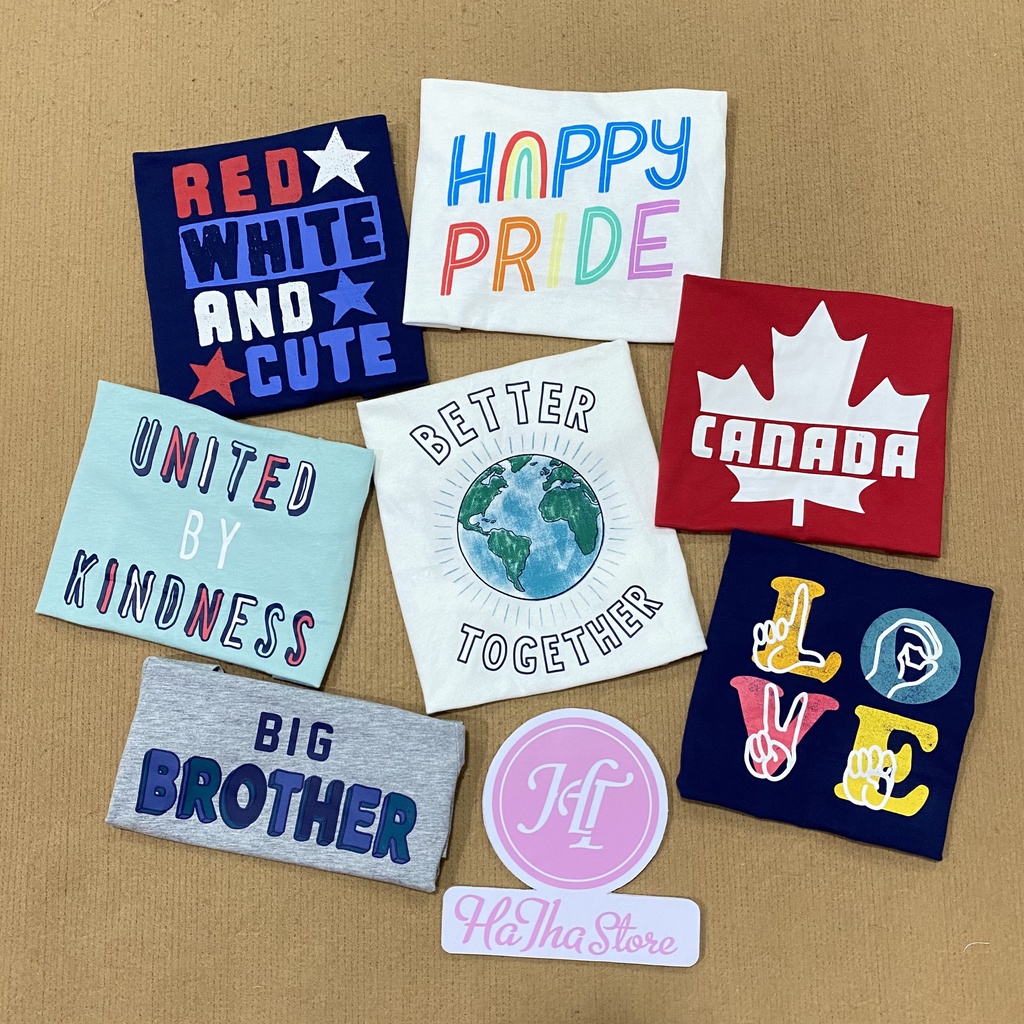 (Size 8y: 26-29kg) Áo thun tay ngắn C4RTER cho bé trai