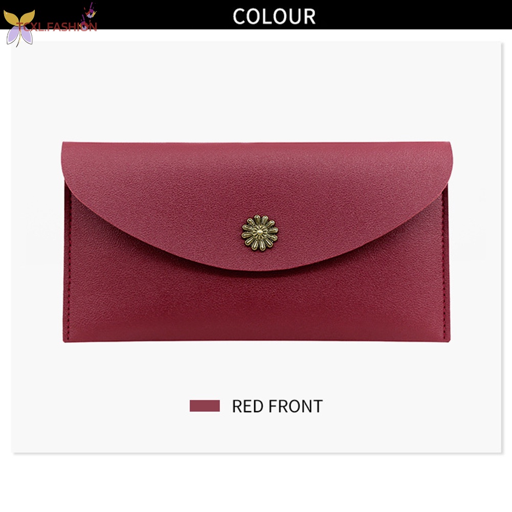 Ví Dài Siêu Mỏng Có Nhiều Ngăn Đựng Thẻ Và Điện Thoại