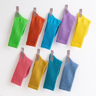 Tất Len Gân Cao Cổ Lố 4 Vớ Trẻ Em Hàn Quốc-SAMKID