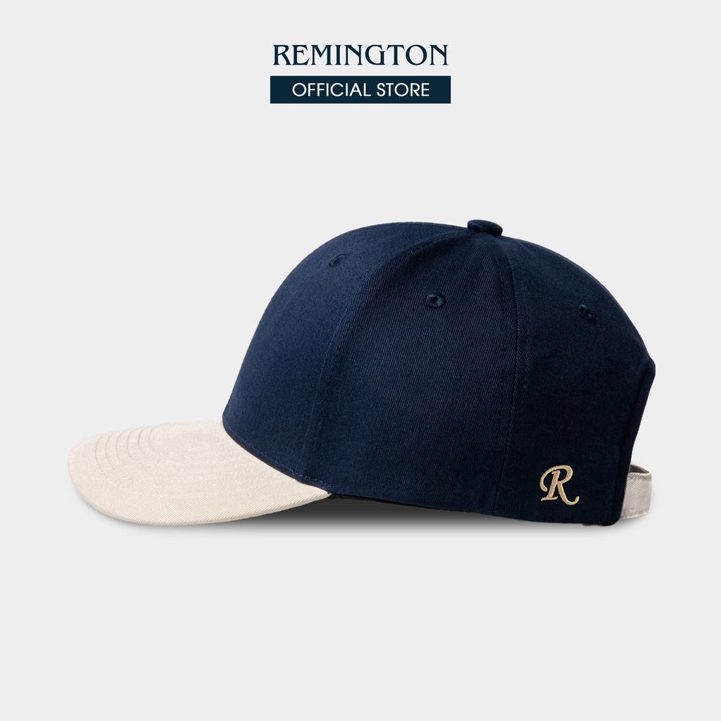 Mũ lưỡi trai nam nữ ballcap mixed vải kaki coton 100% thương hiệu Remington