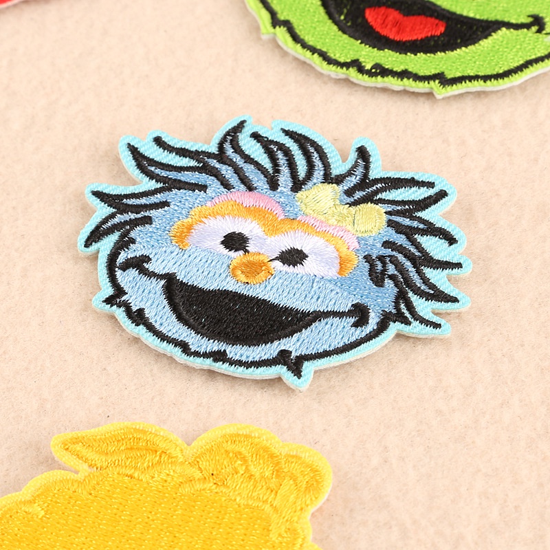 Sticker Ủi Thêu Hình Hoạt Hình Sesame Street