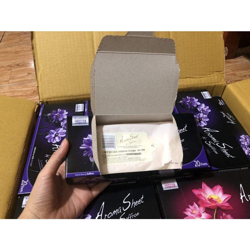 Giấy thơm Aroma sheet Hàn Quốc LG