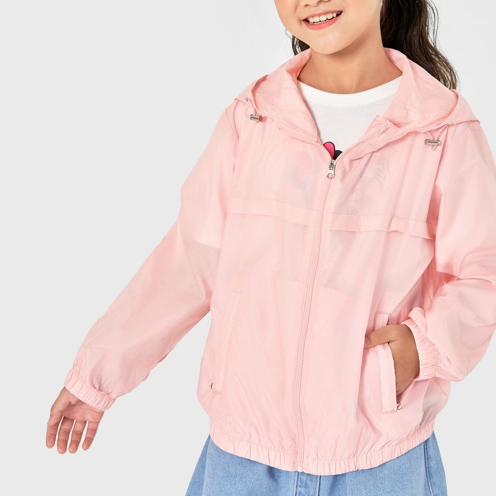 Áo khoác gió 3 giây 4 cản bé gái