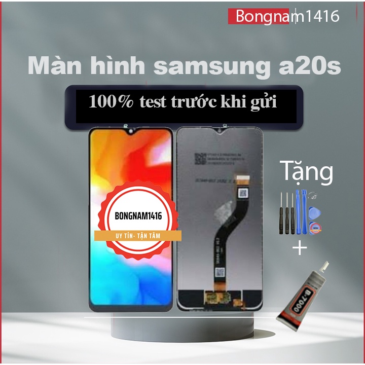 Màn Hình Samsung A20S tặng Kèm Bộ Sửa 8 Trong 1 Và Keo Dán Màn