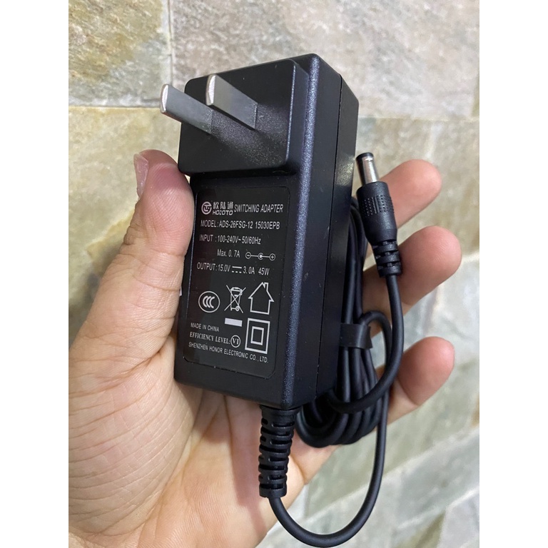Nguồn Adapter Sạc Loa 15V - 3A