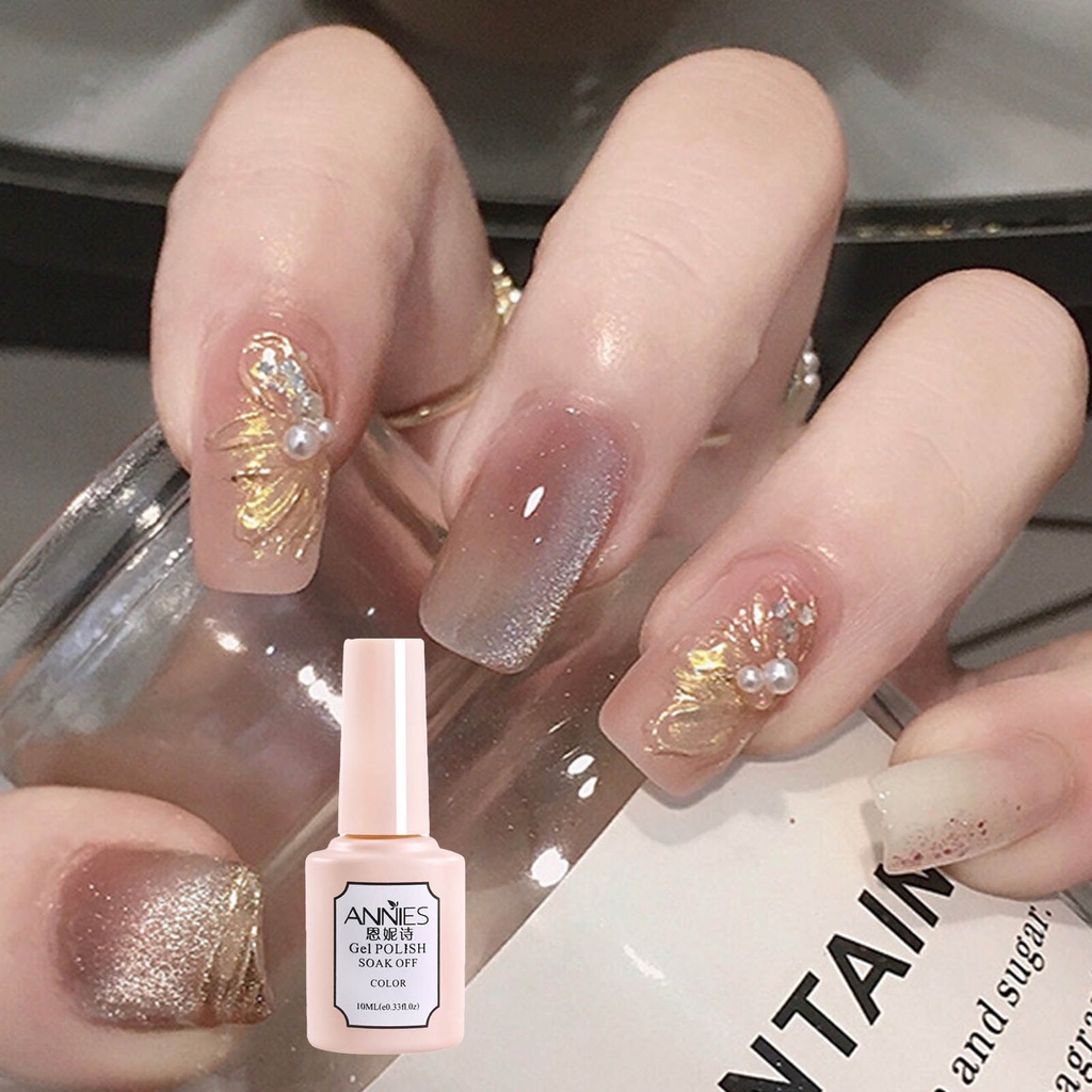 Sơn Móng Tay 10ml Có Cọ Nhẹ Lấp Lánh Bán Vĩnh Viễn An Toàn