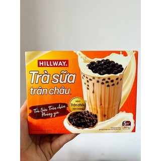 1 Set trà sữa trân châu HILLWAY ( 1 set gồm 1 gói trà và 1 gói trân châu pha được 1 cốc)