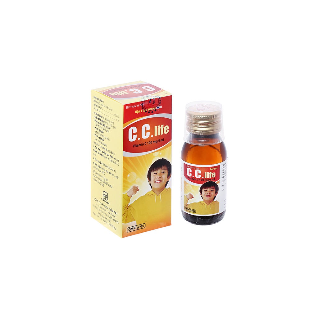 Siro tăng cường đề kháng C.C.life giúp tăng cường đề kháng, nhanh khoẻ và lành vết thương Ez pharmCY