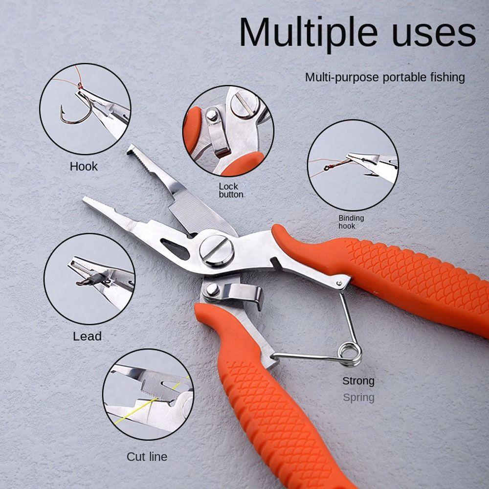 Kìm Cắt Dây Câu Cá Bằng Thép Không Gỉ Tiện Lợi