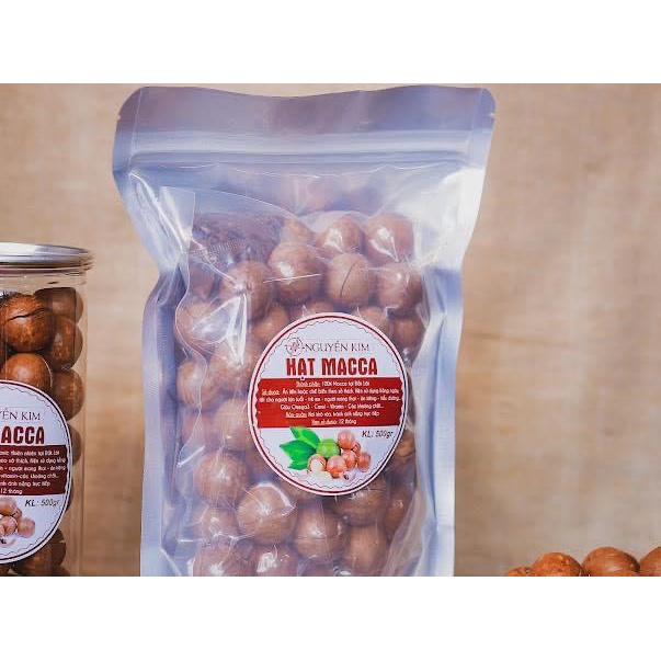 Hạt mắc ca sấy khô nứt vỏ 500g