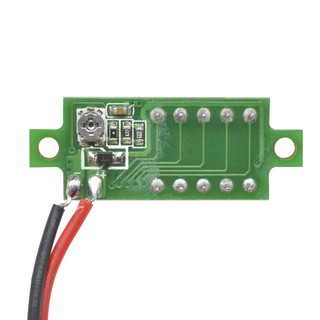 Vôn kế kỹ thuật số pcbfun 2 dây Dc 2.5-30v