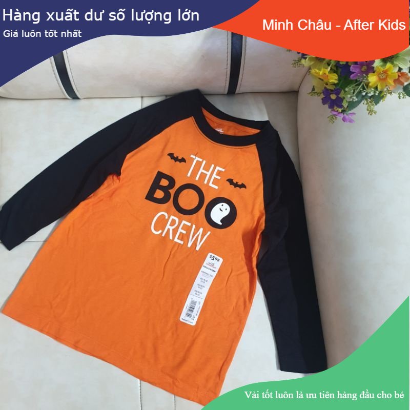 Áo thun tay dài 3/4 raplang (hàng xuất dư xịn) cho bé trai, bé gái 10-58kg, khách sỉ ib