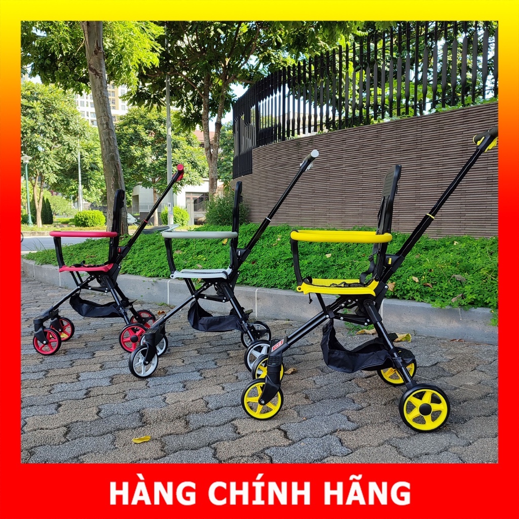 Xe đẩy gấp gọn cho bé Jokey J5, Xe đẩy em bé đi du lịch siêu gọn nhẹ - Bảo Hành 12 tháng