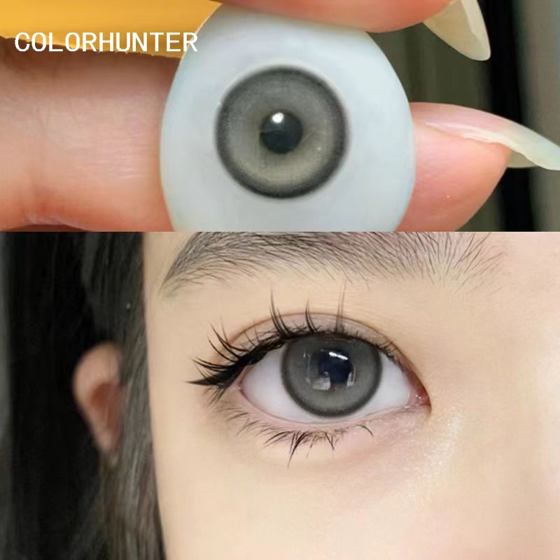 Kính áp tròng Colorhunter Dùng 1 Năm 14.4mm 0 - 8 Độ 1 cặp GGNY