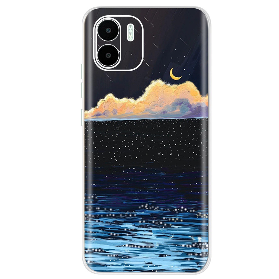 Ốp Điện Thoại Silicon Dẻo Họa Tiết Hoạt Hình Bông Hoa Xinh Xắn Cho Xiaomi Redmi A1 Xiaomi Mi A1 RedmiA1 4G 2022