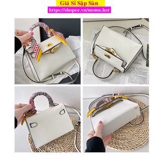 Túi xách nữ HM size 20 Full Hộp Tặng Khăn Lụa