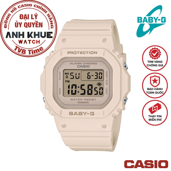 Đồng hồ nữ Casio Baby-G chính hãng Anh Khuê BGD-565-4DR (37mm)